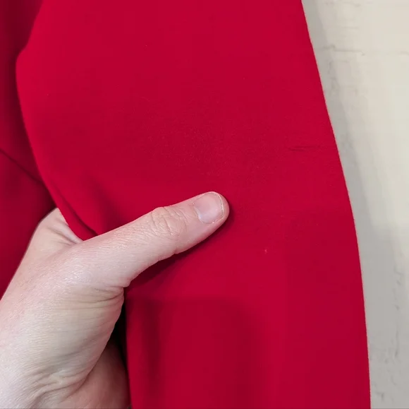 Tuckernuck Red Ponte Clifton Dress - Picture 11 of 14